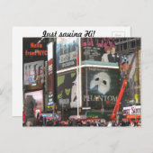 NYCポストカードからこんにちは！ ポストカード (正面/裏面)