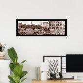 NYCマディソンスクエア写真1907 ポスター (ホームオフィス)