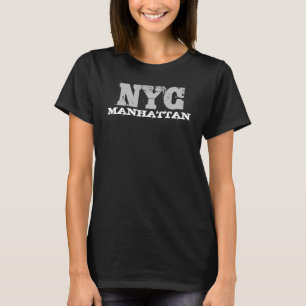 NYCマンハッタンクリエイティブニューヨークシティテンプレート Tシャツ
