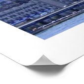 NYCマンハッタンブリッジA2 ポスター (角)