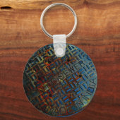 NYCマンホールカバー キーホルダー (正面)