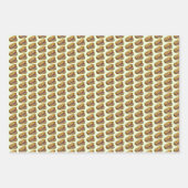 NYCユダヤ人デリベーゲルケーパーロックスクリームチーズ ラッピングペーパーシート (正面3)