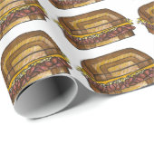 NYCユダヤ人デリーコーニングビーフルーベンサンドイッチ ラッピングペーパー (ロールコーナー)