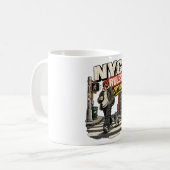 NYCルールは任意 コーヒーマグカップ (正面左)