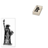 NYCレディーレディオブリバティニューヨークシティランドマーク ラバースタンプ (押印)