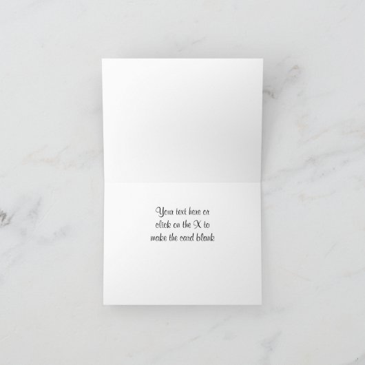 NYCワイドスカイラインエッチングBWピンクHありがとう サンキューカード (内部)