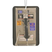 NYC公衆電話 カーエアーフレッシュナー (裏面)