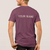 NYC名グラフィックTシャツ トライブレンドＴシャツ (裏面)