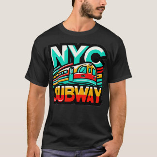 NYC地下鉄3 Tシャツ