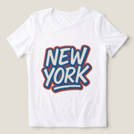 NYC州オブマインド – 女性の通りシックTee トライブレンドTシャツ