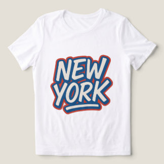 NYC州オブマインド – 女性の通りシックTee トライブレンドＴシャツ