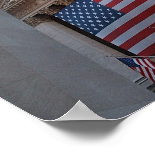 NYC株式市場 ポスター (角)