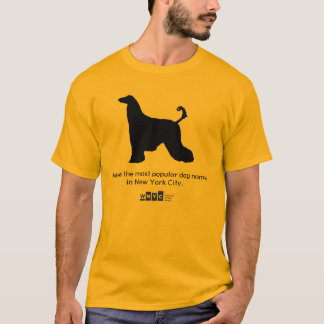NYC犬データTシャツの犬 Tシャツ