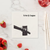 NYC結婚のナプキン スタンダードカクテルナプキン (インサイチュ)