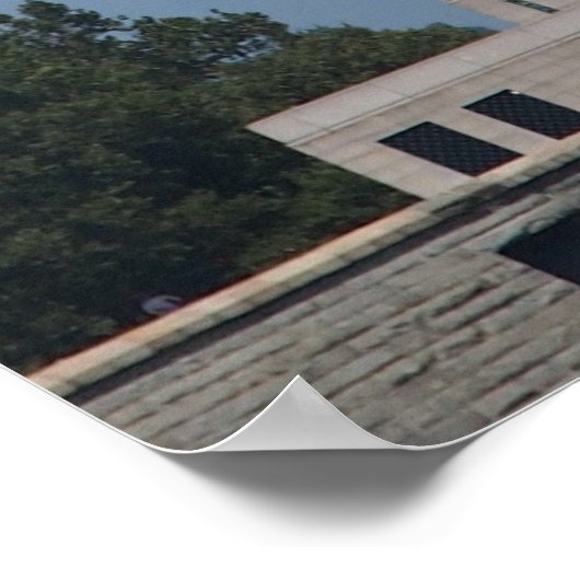 NYC自由像 |美しいカラフル写真 ポスター (角)