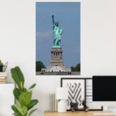 NYC自由像 |美しいカラフル写真 ポスター (ホームオフィス)