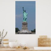 NYC自由像 |美しいカラフル写真 ポスター (キッチン)