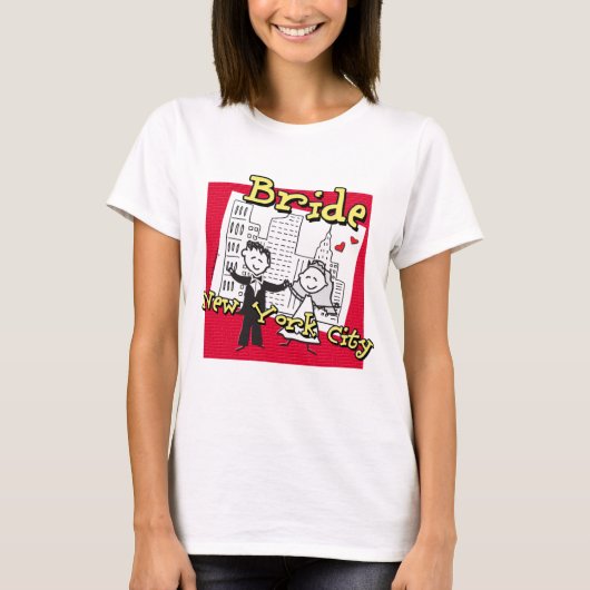 NYC花嫁Tシャツ Tシャツ (正面)