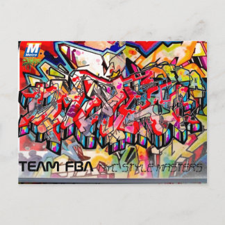 NYC落書きポストカード ポストカード