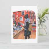 NYC読書店の冬 招待状 (スタンド正面)