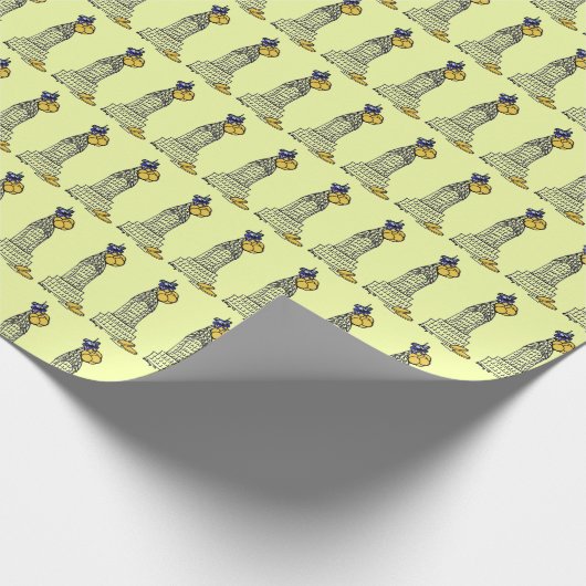 NYC超高層ビルハヌッカゲルトニューヨークシティホリデイ ラッピングペーパー (角)