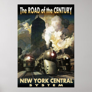 NYC道路 ポスター