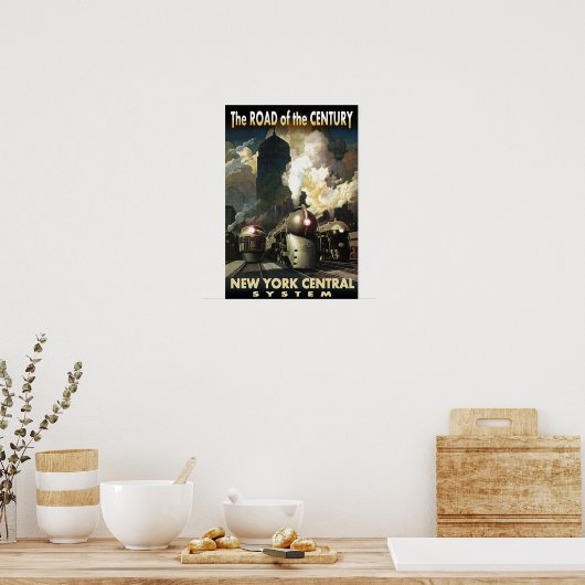 NYC道路 ポスター (キッチン)