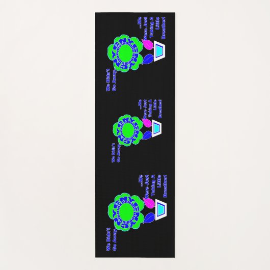 NYC開花 ヨガマット (正面)