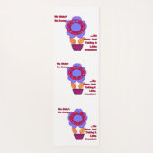 NYC開花 ヨガマット (裏面)