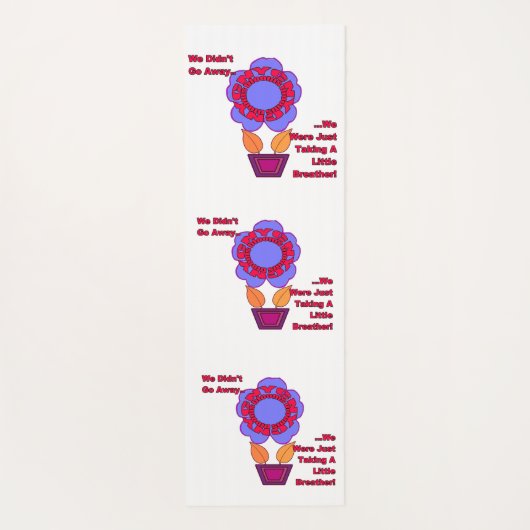 NYC開花 ヨガマット (裏面)