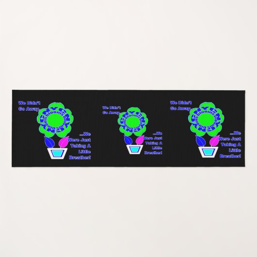 NYC開花 ヨガマット (正面(横))