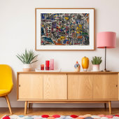 NYC鳥の視点 | Joaquin Torres-Garcia ポスター