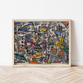 NYC鳥の視点 | Joaquin Torres-Garcia ポスター