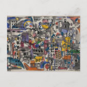 NYC鳥の視点 | Joaquin Torres-Garcia ポストカード (正面)