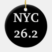 NYC26.2オーナメント セラミックオーナメント (裏面)