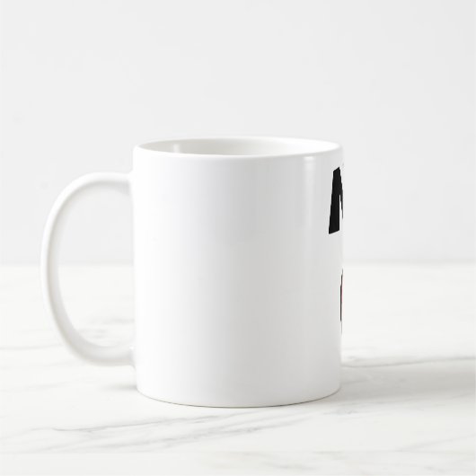 NYC -すべての5つの自治区が付いている大きいApple コーヒーマグカップ (左)