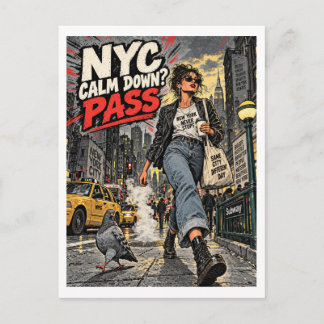 NYC クールダウン・パス ポストカード