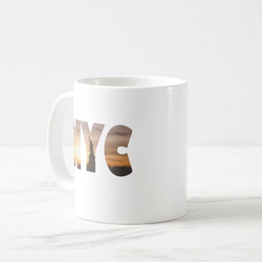 NYC コーヒーマグカップ (正面左)