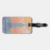 NYC:サイケデリック ESB #3 ラゲッジタグ (裏面横)