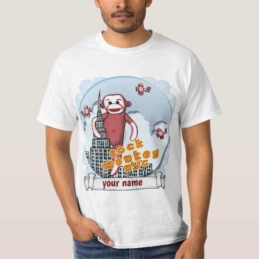 NYC ソックモンキー Tシャツ (正面)
