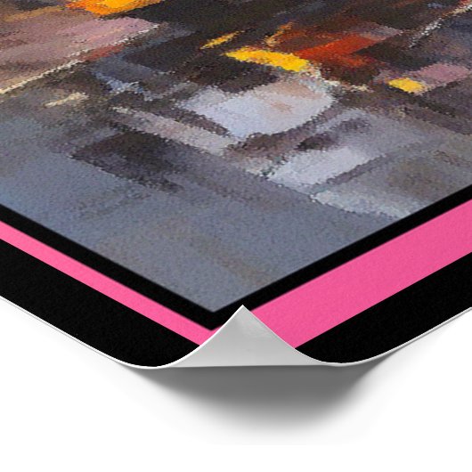 NYC/タイムスクエア ポスター (角)