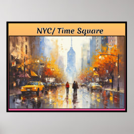 NYC/タイムスクエア ポスター