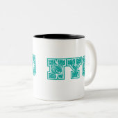 NYC ツートーンマグカップ (正面右)