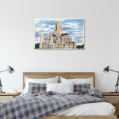 NYC、ニューヨーク大聖堂 キャンバスプリント (インサイチュ (寝室))