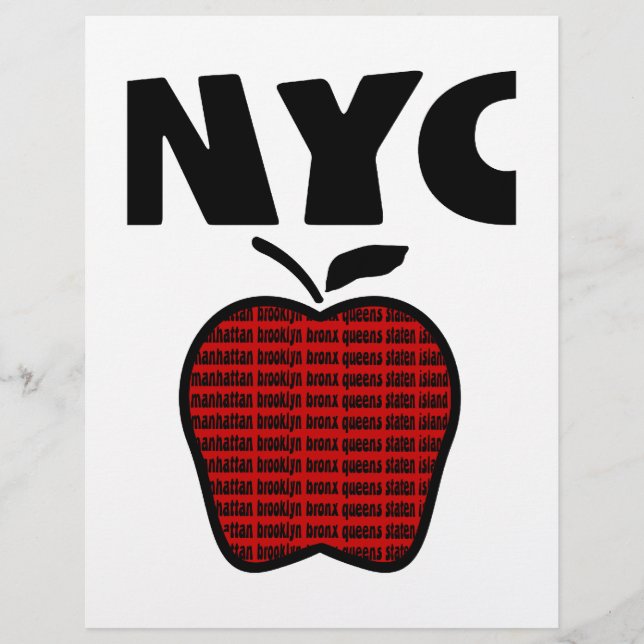 NYC – ビッグアップル全5区 (正面)