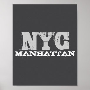 Nyc マンハッタン クリエイティブ ニューヨーク シティ テンプレート ポスター
