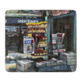 NYC、ユニオン·スクエア、クリソコリア·モーニング カッティングボード (正面)