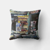 NYC、ユニオン·スクエア、クリソコリア·モーニング クッション (裏面)