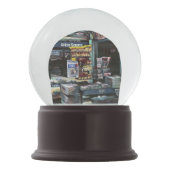 NYC、ユニオン·スクエア、クリソコリア·モーニング スノーグローブ (裏面)