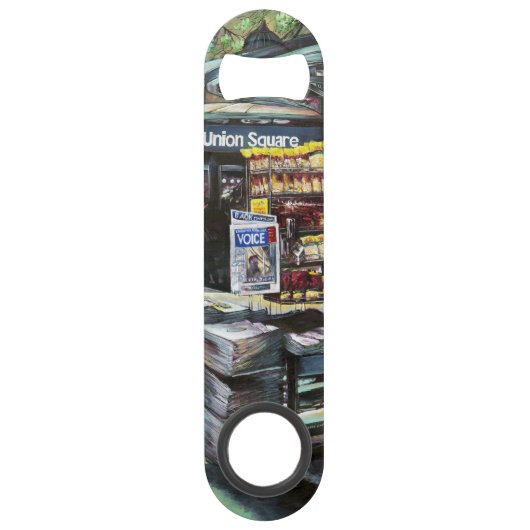 NYC、ユニオン·スクエア、クリソコリア·モーニング スピード栓抜き (正面)